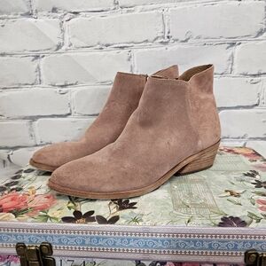 Frye Farrah Suede Ankle Boots
